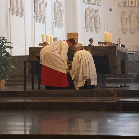 Mit einem feierlichen Pontifikalgottesdienst im Würzburger Kiliansdom ist am Sonntag, 5. Juli, die Kiliani-Wallfahrtswoche 2020  eröffnet worden.
