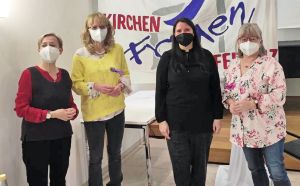 Das neue Sprecherinnenteam der Kirchenfrauenkonferenz (von links): Sabine Mehling-Sitter, Martina Vogel, Sylvia Wagner und Michaela Wettering.