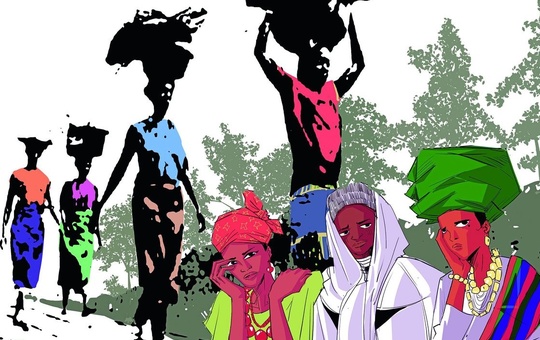 Grafik zum Weltgebetstag der Frauen 2026