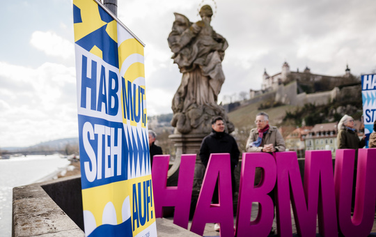 Katholikentagsbanner
