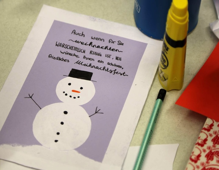 Aktion: Weihnachtsbriefe gegen Einsamkeit