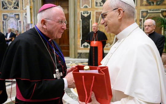 Weihbischof Ulrich bei Papst Leo XIV.