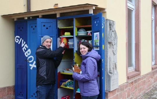 Archivbild von 2015: Tauschschrank 