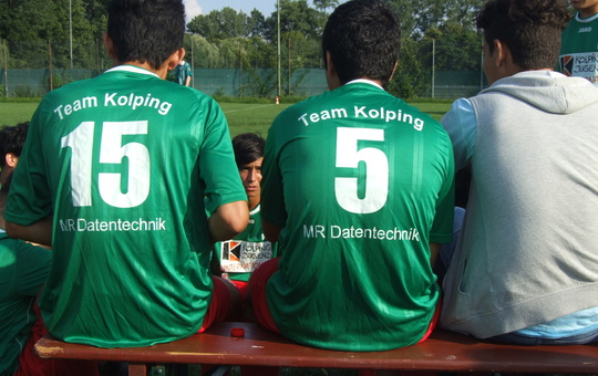 Fußballteam der Kolpingjugend