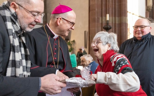 Festessen für Gäste der Gemeinschaft Sant'Egido