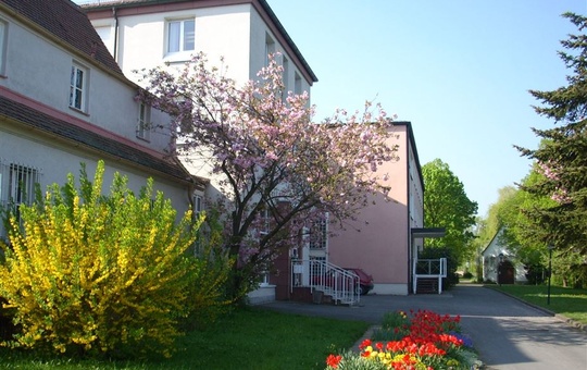 Blick auf das Schönstattzentrum Marienhöhe.